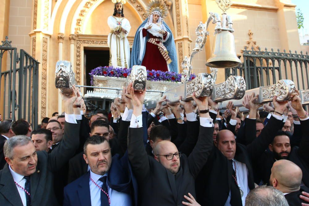 Traslado de Jesús Cautivo y la Virgen de la Trinidad.