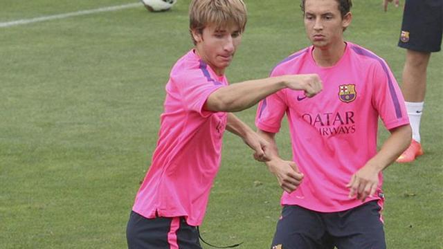 Samper y Babunski son dos de los jugadores con opciones de viajar con el primer equipo a Sevilla