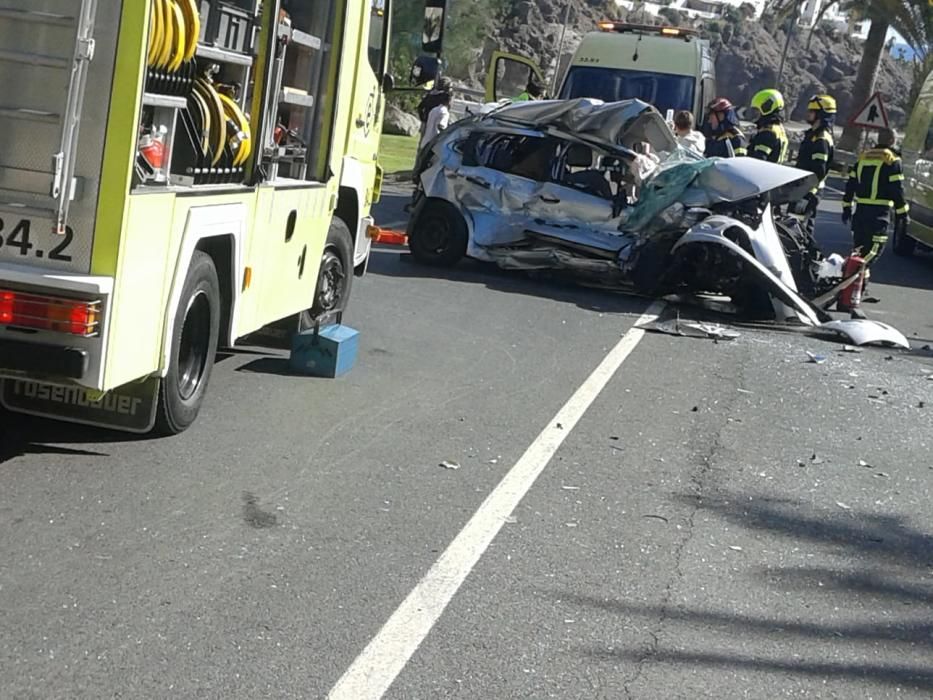 Fallece en una colisión en el Sur de Gran Canaria