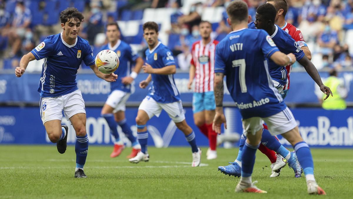 El partido del Real Oviedo, en imágenes