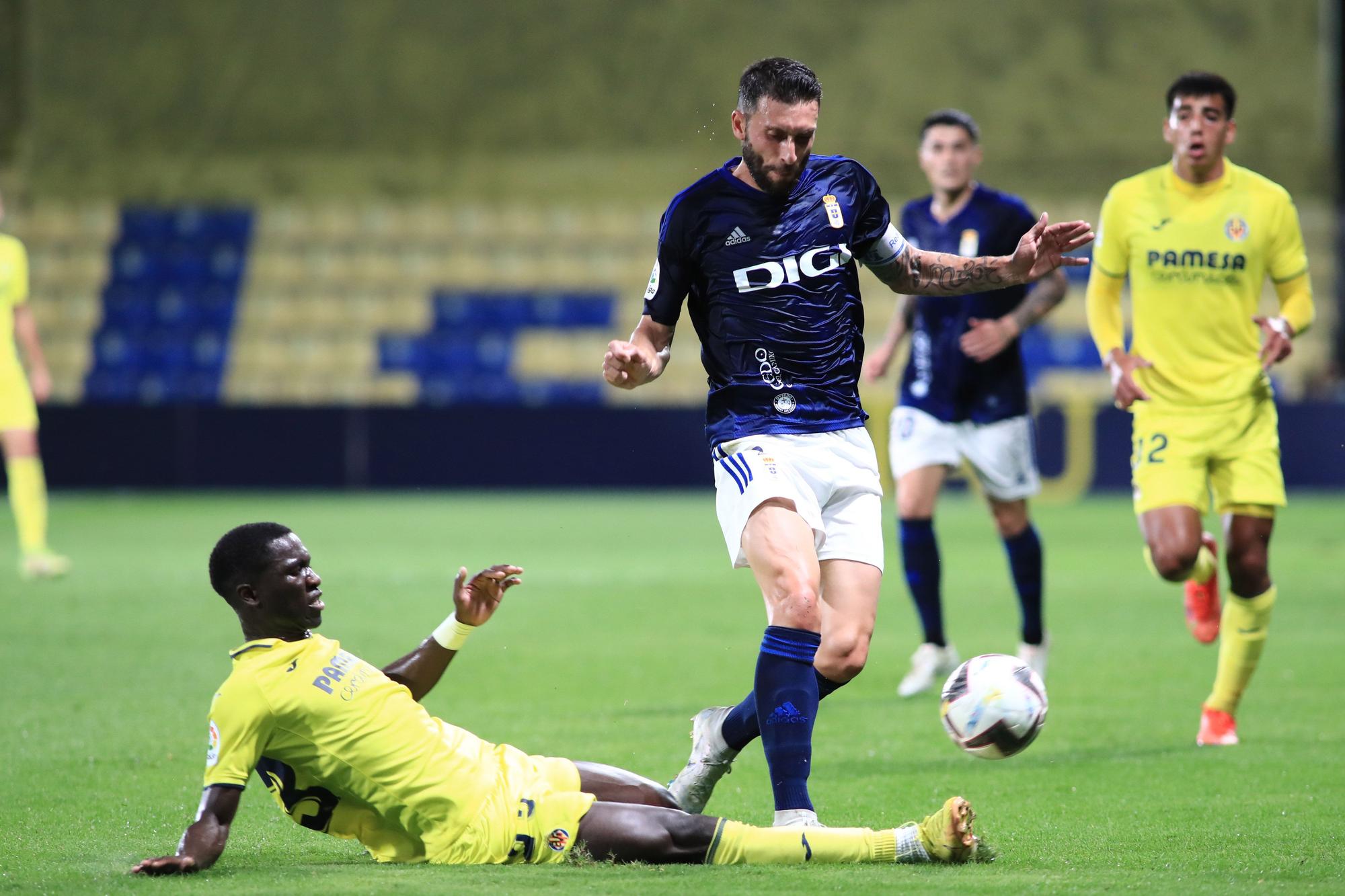 En imágenes: así fue la derrota del Real Oviedo en Villarreal