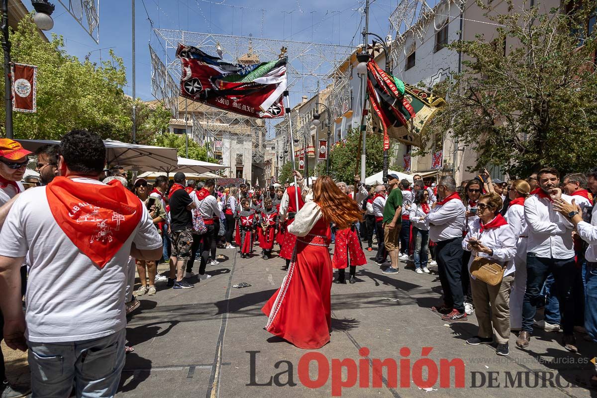 Moros y Cristianos en la mañana del dos de mayo en Caravaca