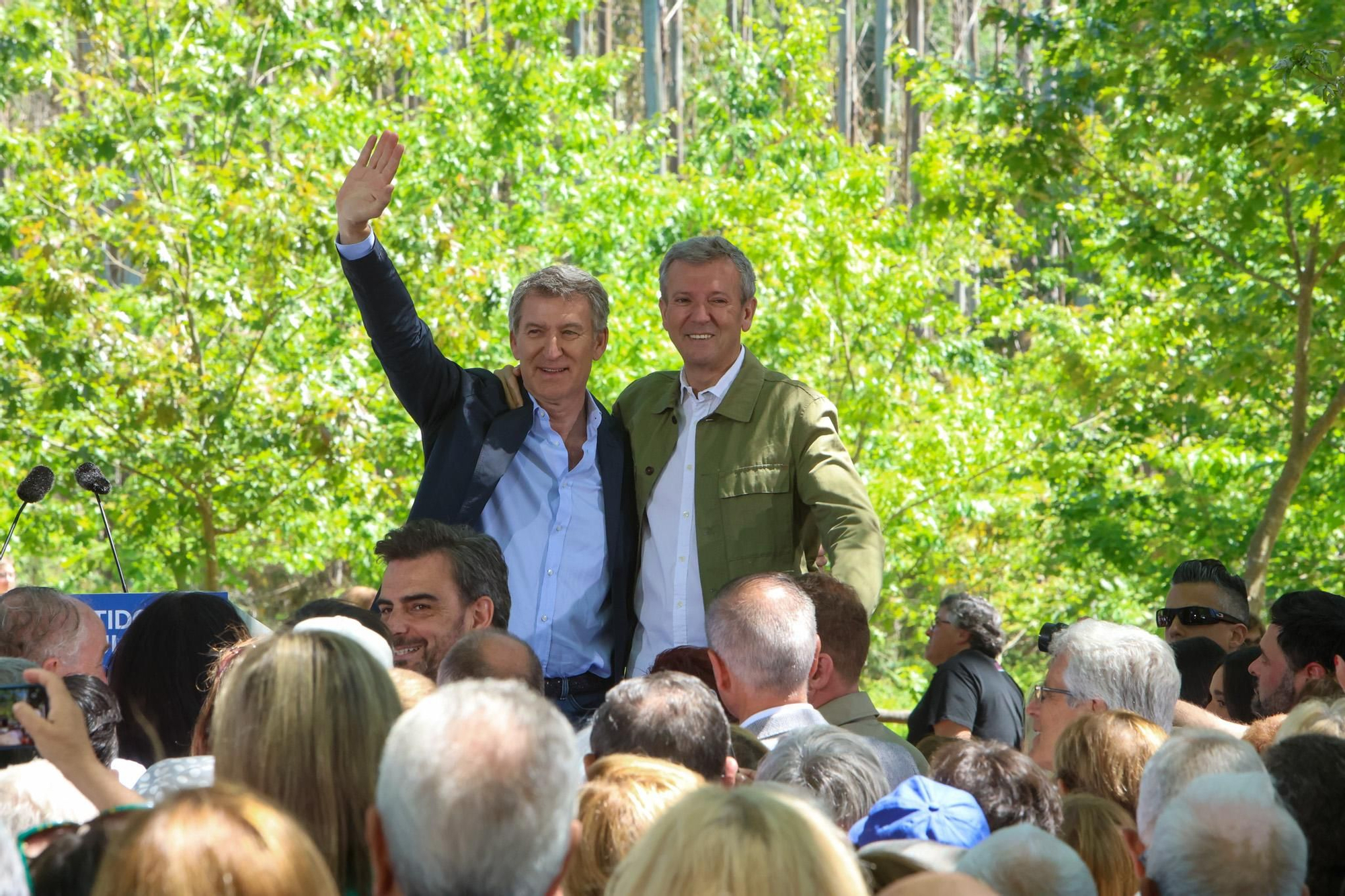 Feijóo pide en O Pino &quot;diez millones de votos&quot;, incluso &quot;más&quot;, para ofrecer a España un gobierno &quot;estable&quot;