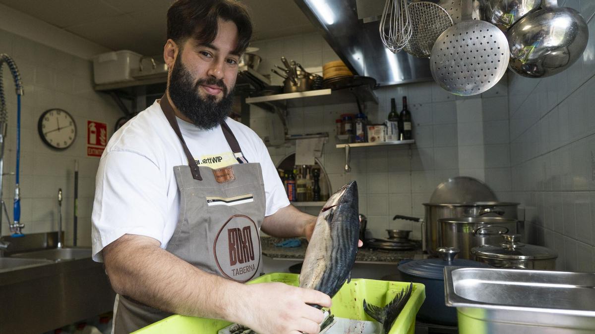 El fotógrafo convertido a cocinero de Cambre: "Hacemos una cocina de abuela, pero un poco más refinada"