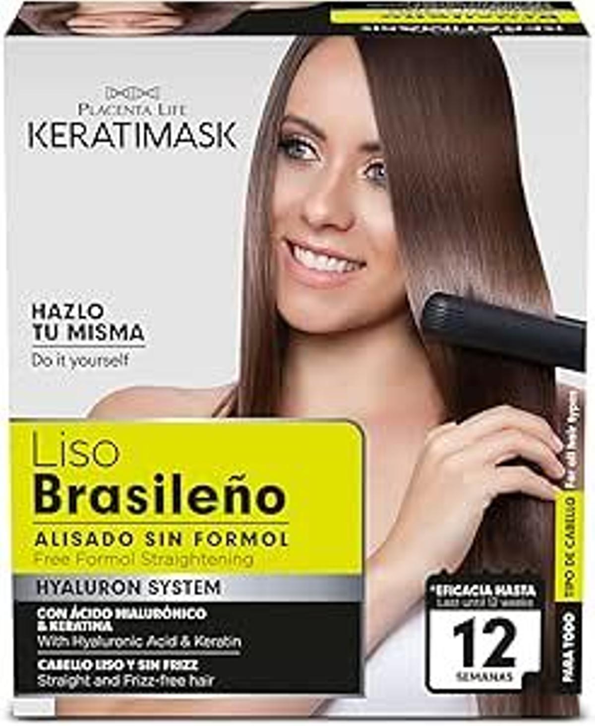 Be Natural Kit de Alisado Brasileño con Keratina