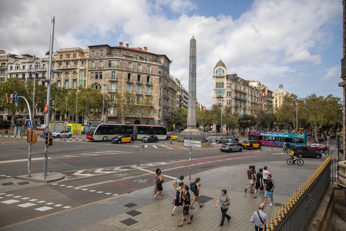 Avenida Diagonal en Barcelona