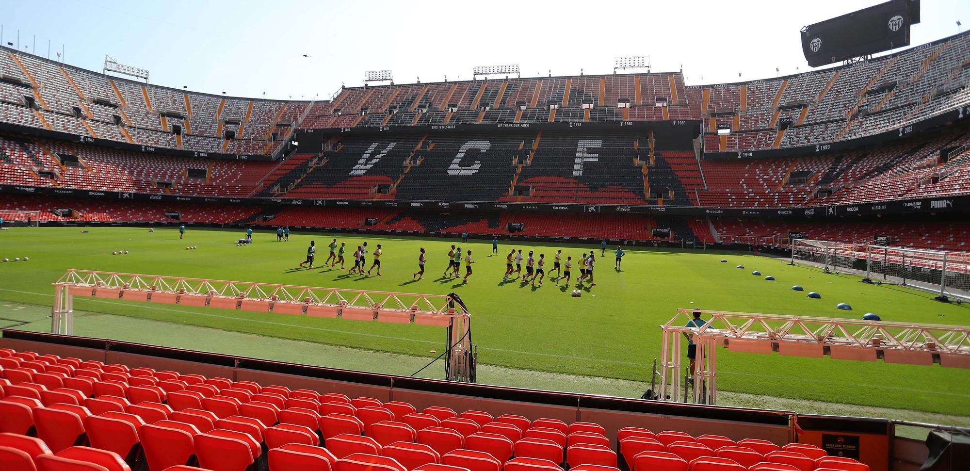 Entrenamiento del Valencia CF