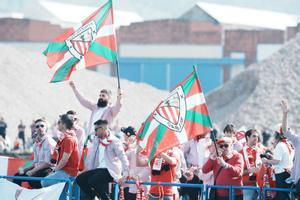 Así ha sido la celebración de La Gabarra del Athletic por la Copa del Rey