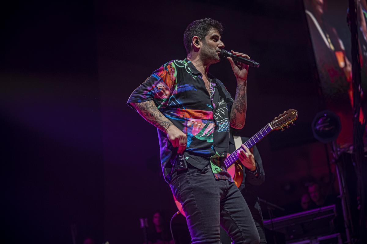 Concierto de Melendi en el Palau Sant Jordi de Barcelona