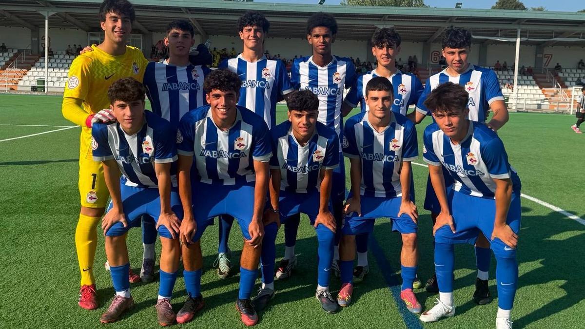 El Juvenil A del Deportivo visita al Racing de Santander y pugna por regresar a la zona noble