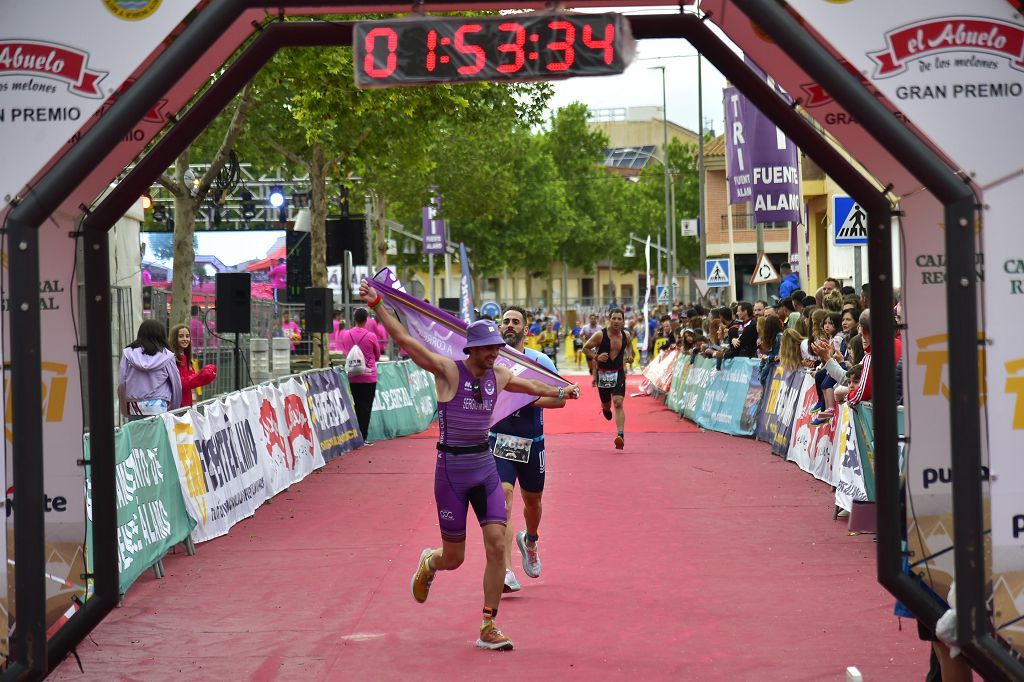 Llegada del triatlón de Fuente Álamo (I)