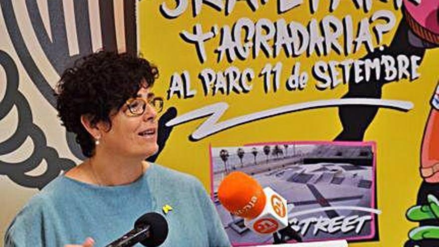 Carme Riera, regidora d&#039;Acció Social i Habitatge