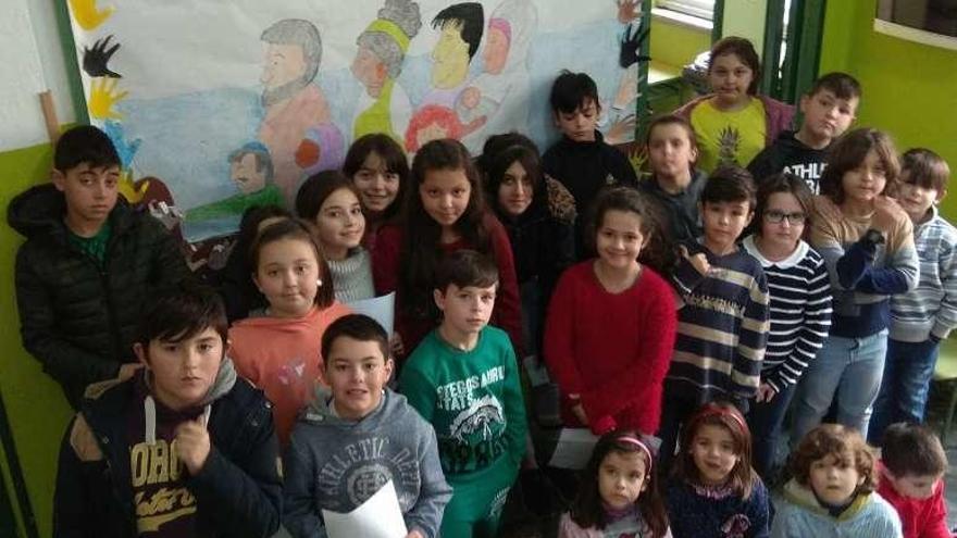 Los colegios e institutos de la comarca celebran la paz