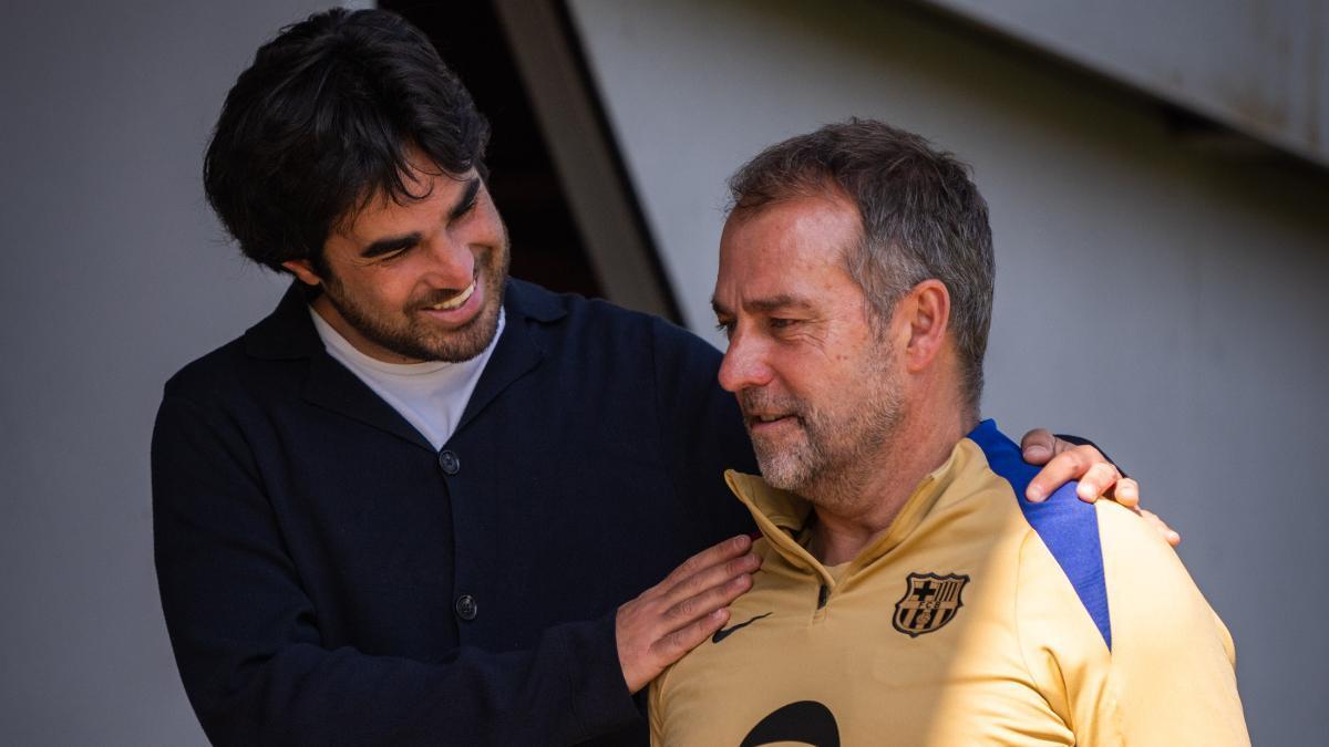 Flick: "¿La Liga? No hemos celebrado nada, quedan cinco partidos"