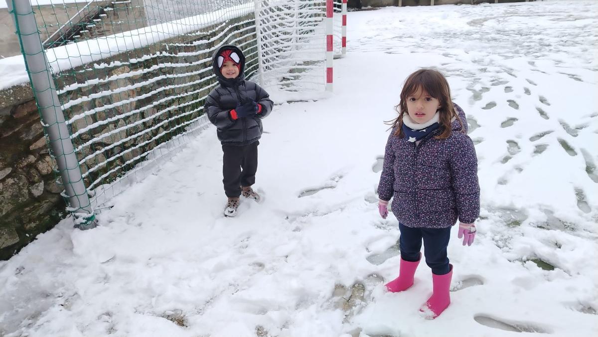 Primeras nevadas en Sanabria