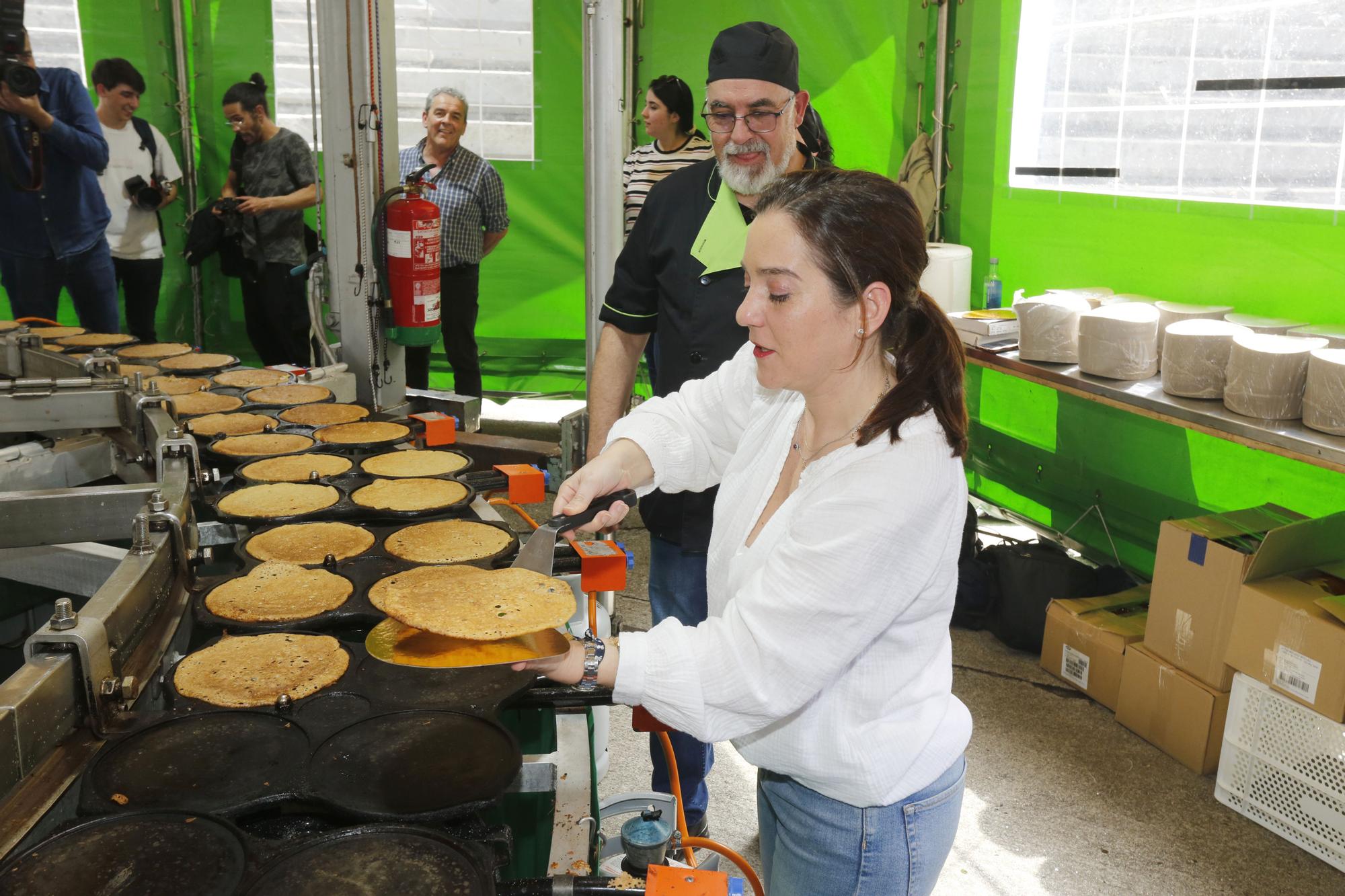 Fiesta de la primavera en el parque de Santa Margarita de A Coruña