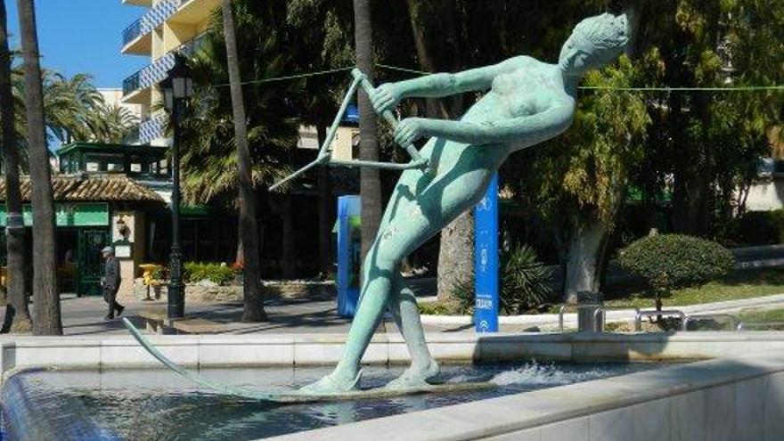 La escultura de La Venus.