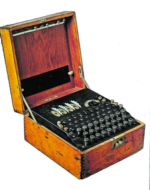 Màquina Enigma del
Museu de Sant Carles.