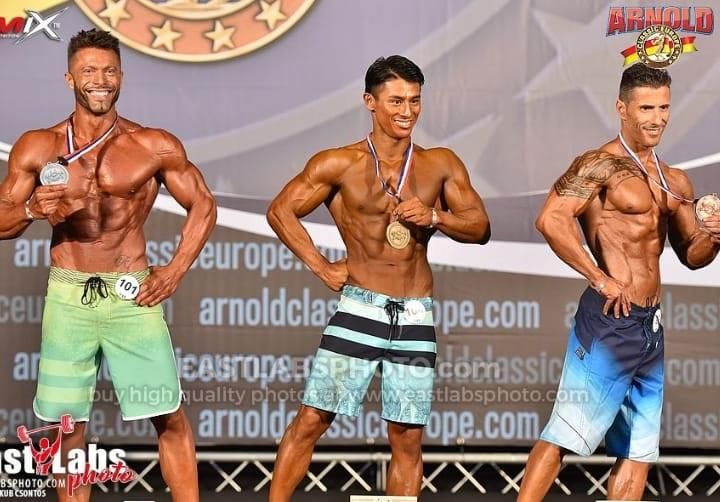 El vigués Jorge Álvarez, medalla de bronce en el Arnold Classic Europe