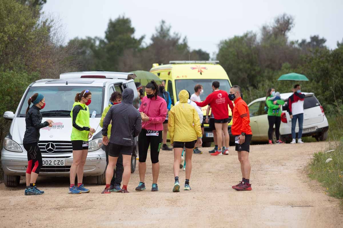 Prueba  CRI Trail Running, que se ha desarrollado en las inmediaciones de la ciudad de Ibiza