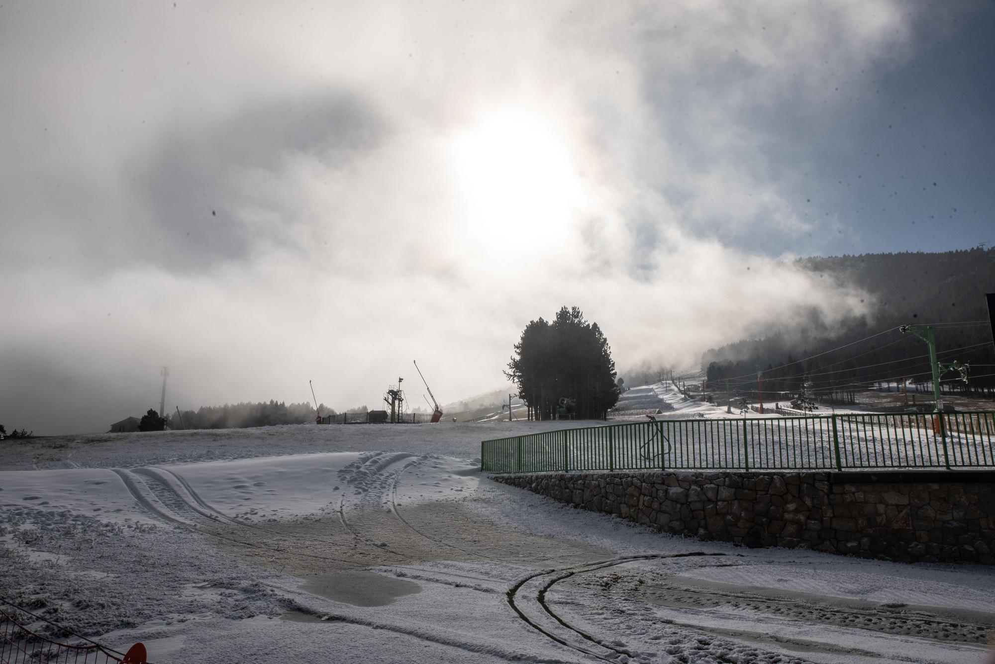 Obertura de l'estació d'esquí del Port del Comte per la temporada 2022-23