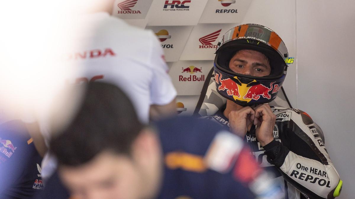 El piloto mallorquín Joan Mir, en el circuito de Sepang.