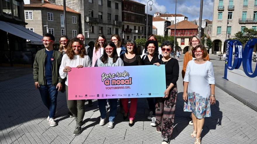 Presentación do concurso na praza de Ourense.   | // RAFA VÁZQUEZ