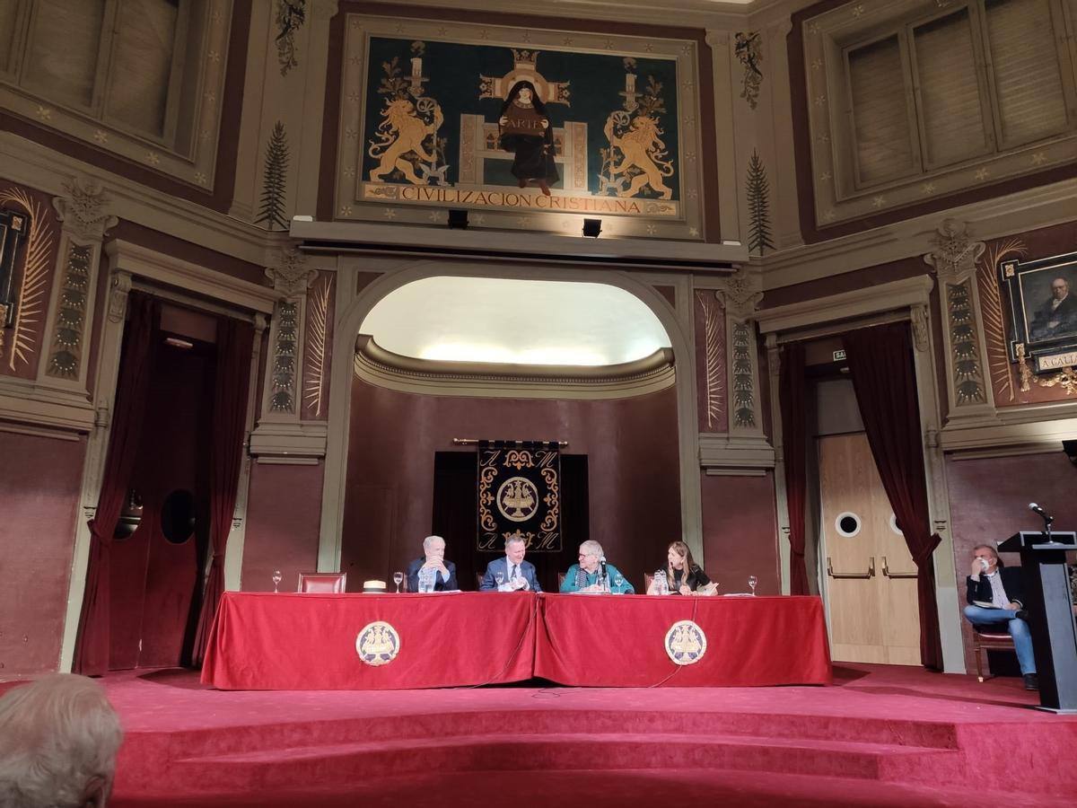 Acto en el Ateneo de Madrid por el centenario de la publicación del 'Ulises' de Joyce.