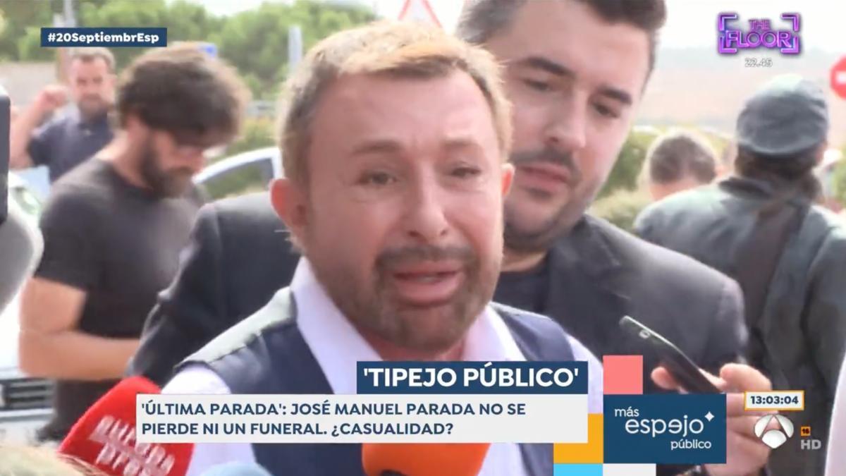 José Manuel Parada en el controvertido vídeo de 'Espejo Público'