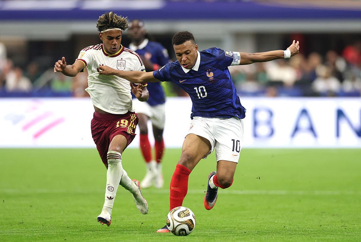 Lamine Yamal no marcó ni asistió, pero hizo un gran partido contra Francia