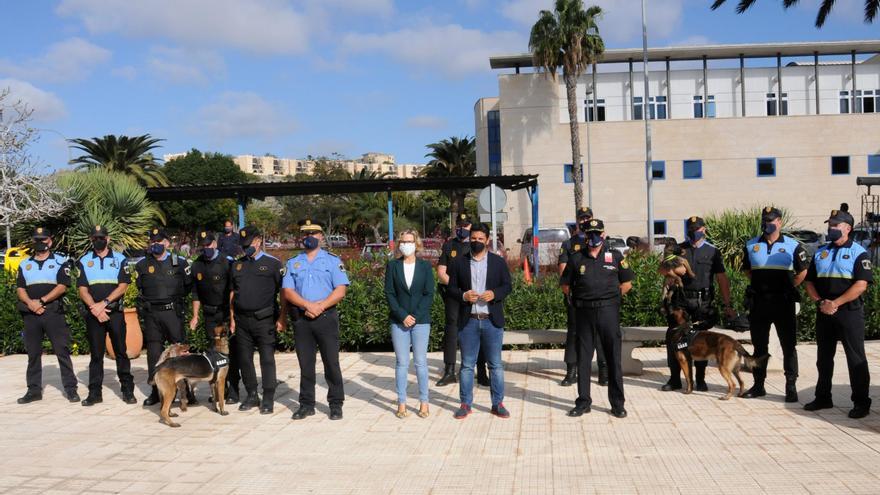 La Policía Local activa al Grupo Operativo de Apoyo para aumentar la seguridad