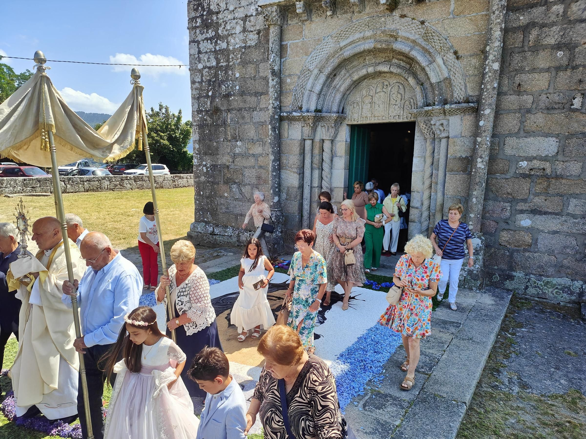 El Corpus Christi de San Martiño en Moaña