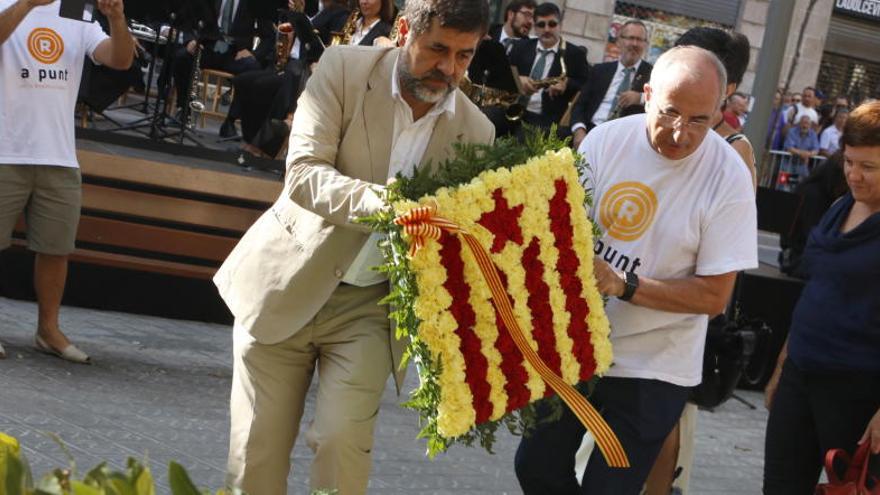 Sànchez i Cuixart reivindiquen tornar a les urnes per culminar el procés cap a la independència