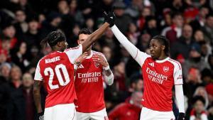 El Arseal golea al Wigan en la FA Cup