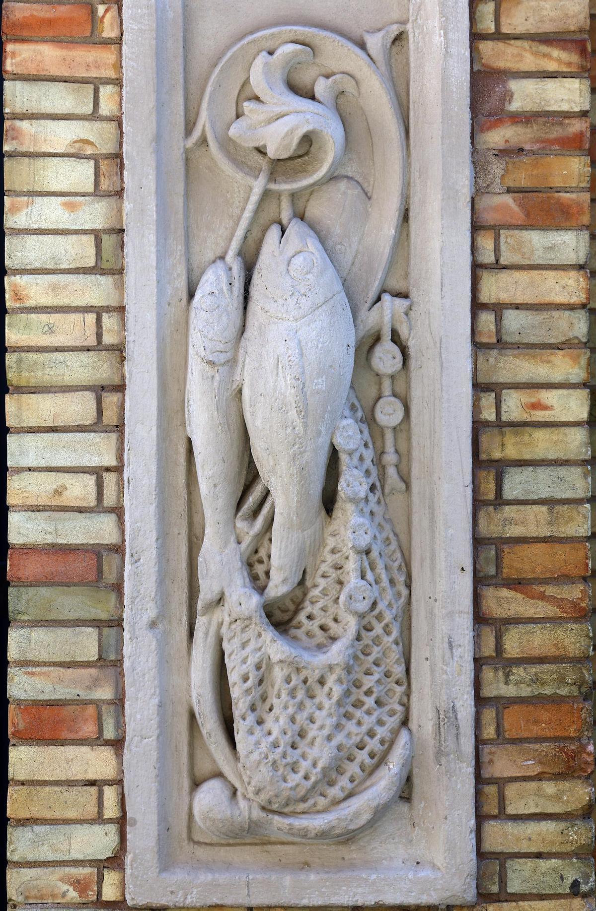 Dos peces capturados en un edificio de Zaragoza