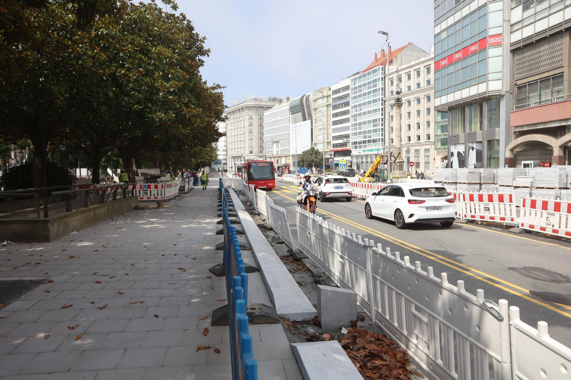 La obra de los Cantones cumple plazos y prevé rematar a finales de 2026