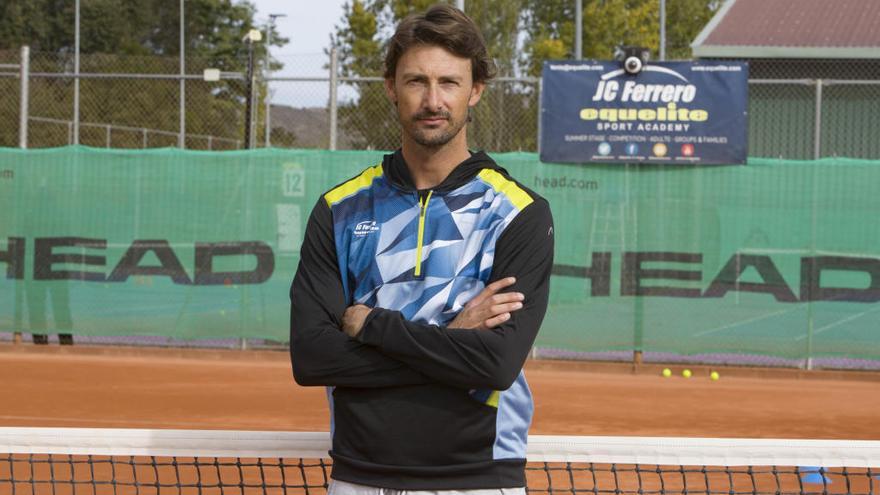 Juan Carlos Ferrero en las instalaciones de su escuela de tenis, en una imagen de archivo