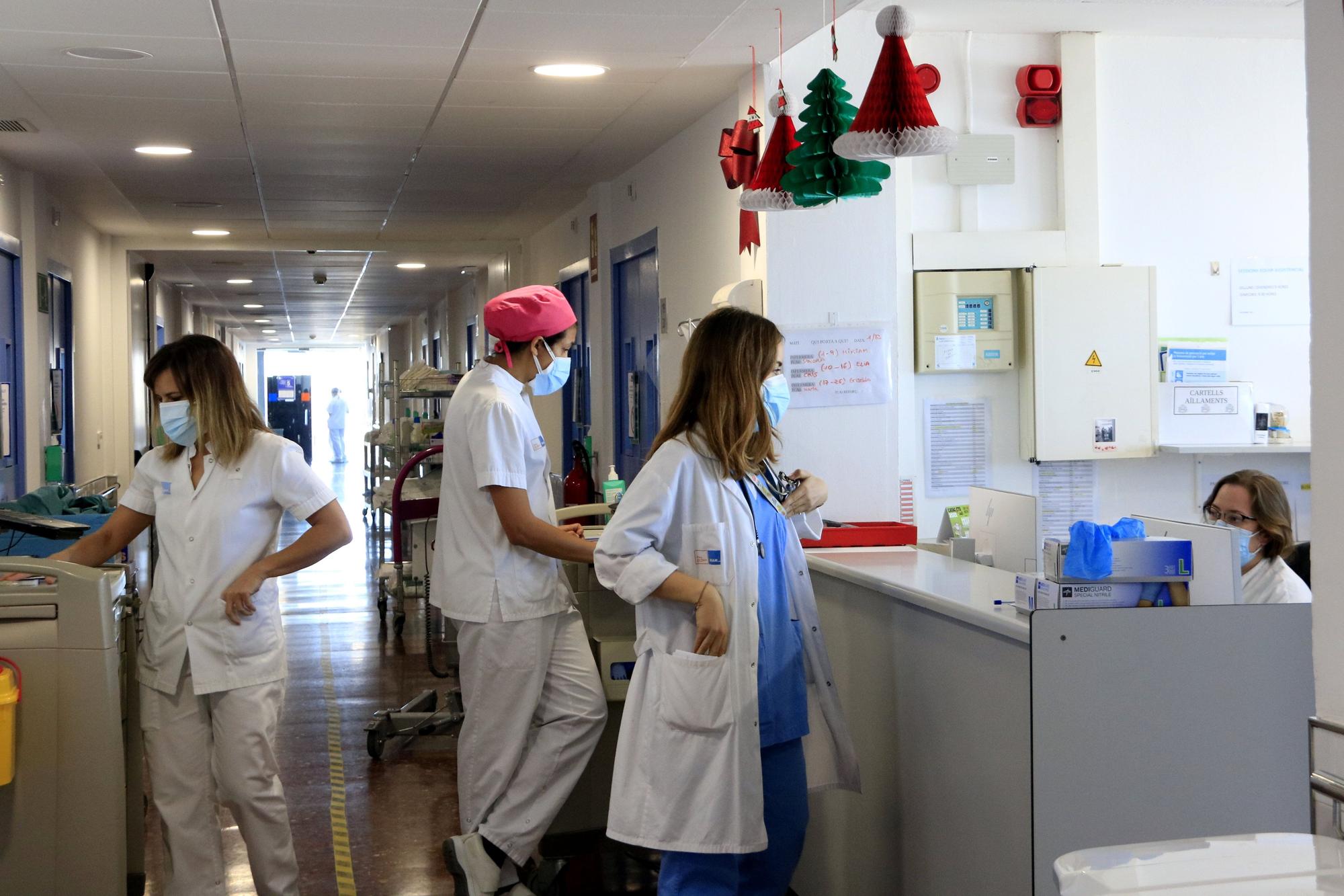 Profesionales Sanitarios en el hospital