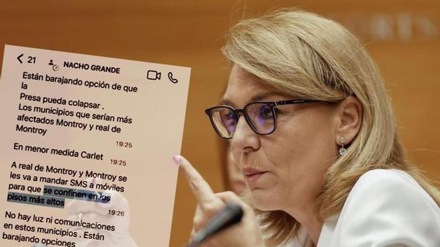 La vicepresidenta del Consell, Susana Camarero, en la comisión de investigación
