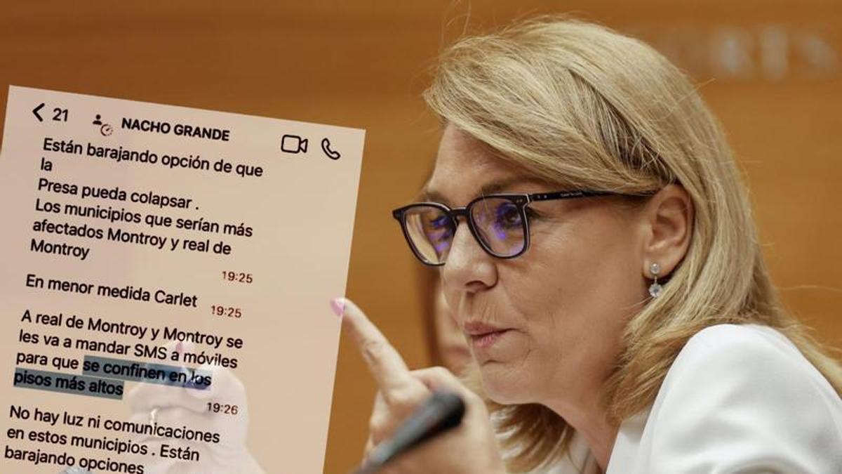 La vicepresidenta del Consell, Susana Camarero, en la comisión de investigación