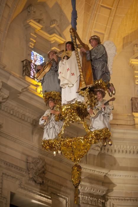 Misteri. Santa María es el escenario de las representaciones del Misteri d'Elx, un Patrimonio de la Humanidad que se puede ver del 11 al 15.