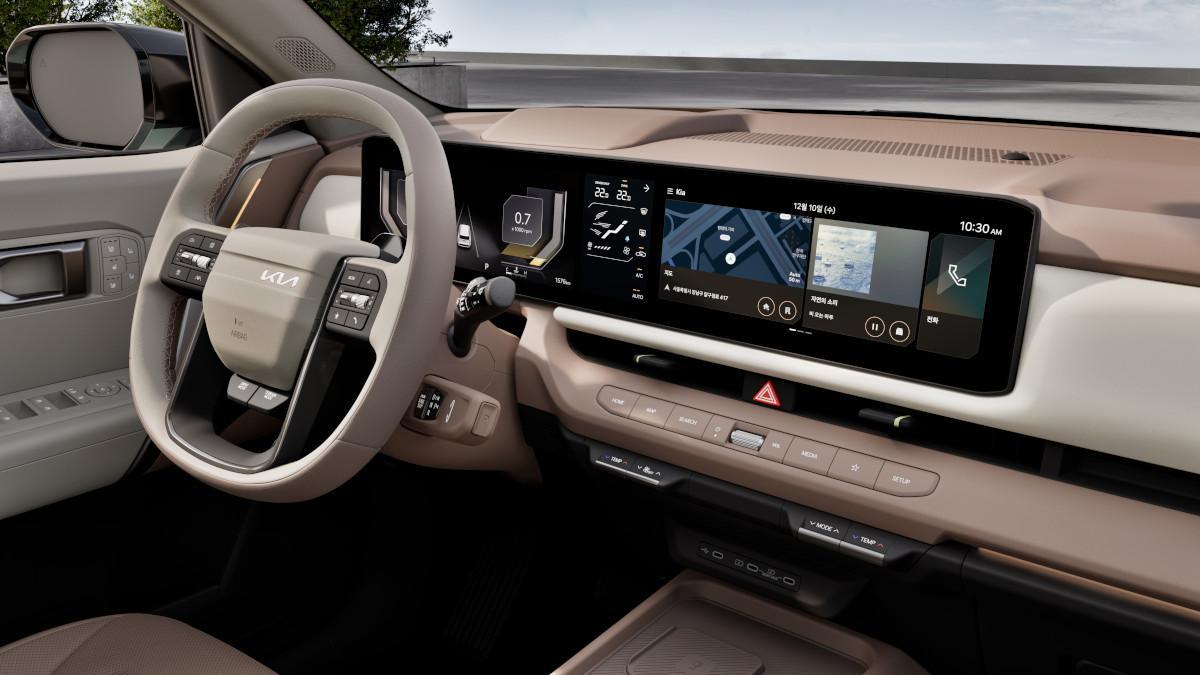 Interior del Kia Seltos