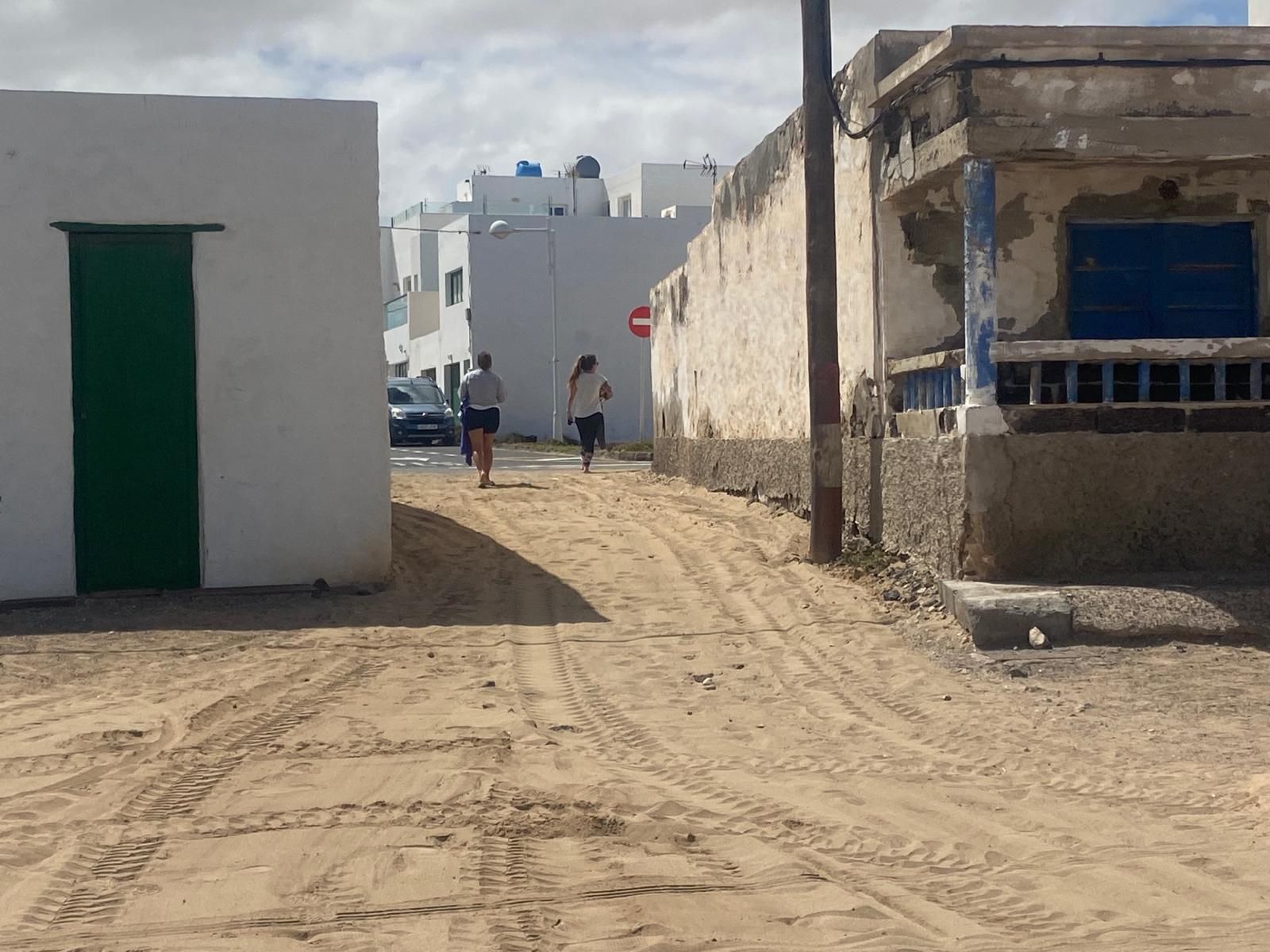 Temporal de mar en Caleta de Famara