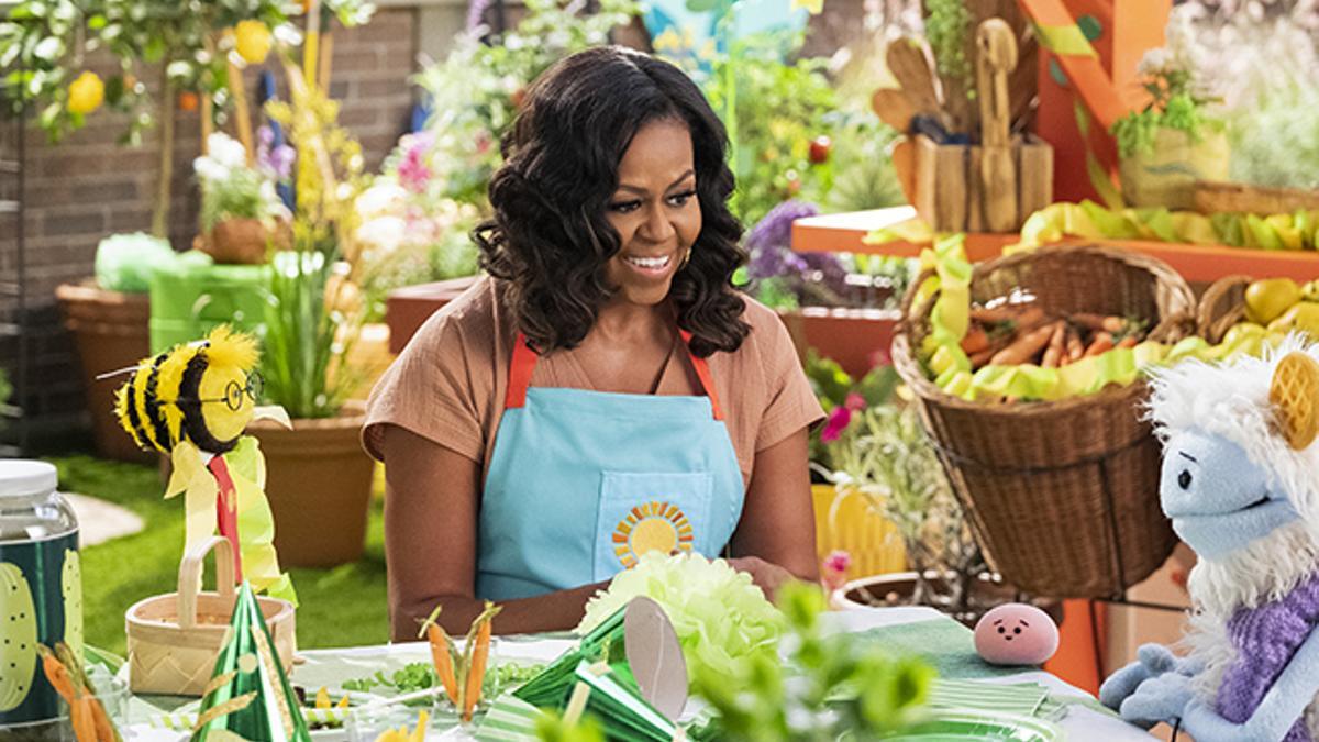 Mira las primeras imágenes de la serie que protagoniza Michelle Obama para Netflix, 'Gofre + Mochi'