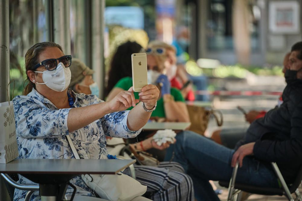 Crisis del coronavirus | Primeras imágenes de la Fase 1 del desconfinamiento en Tenerife