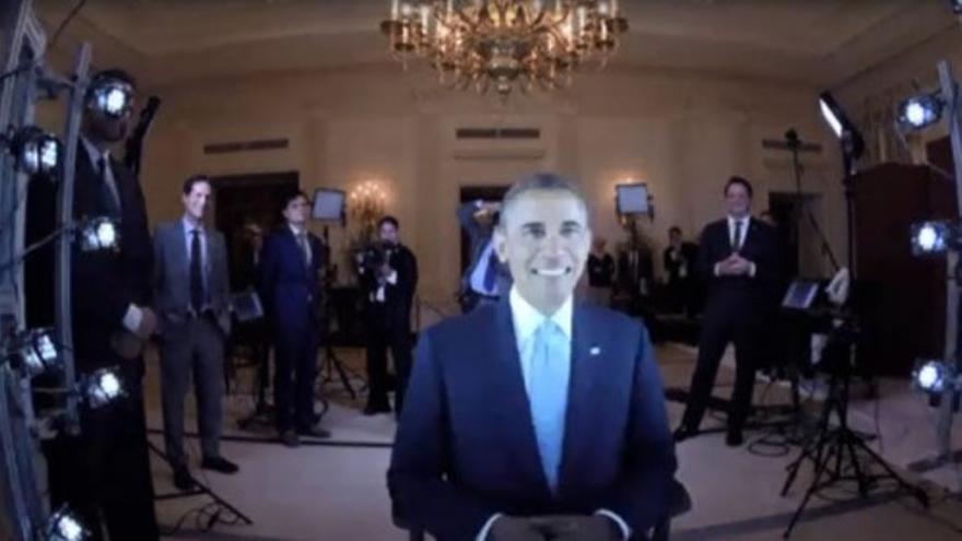 Barack Obama, en 3D