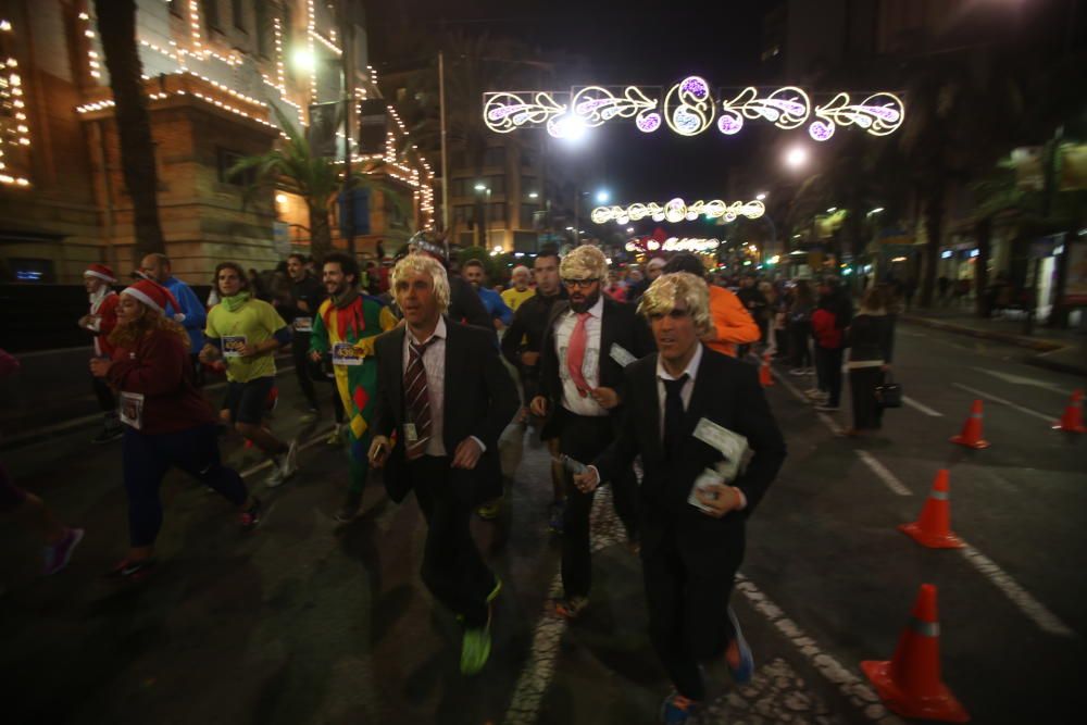 La San Silvestre más colorida en Alicante