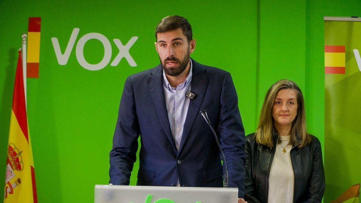 José Ángel Antelo, portavoz de Vox en la Asamblea Regional.