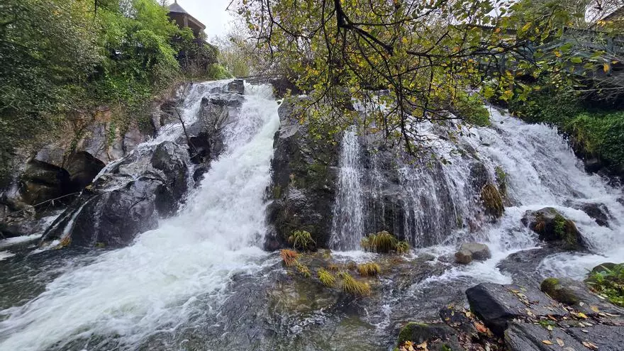 Fervenza da Feixa presenta un espectacular caudal