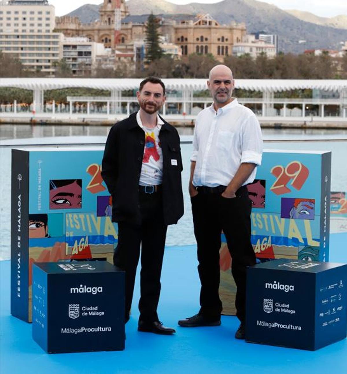 Nicolás Zárate y Juan Pablo Sallato, en Málaga